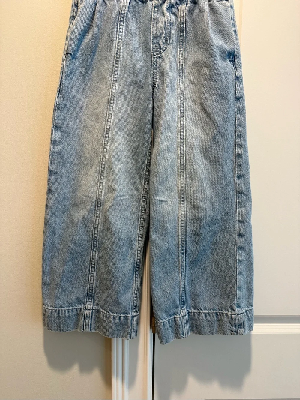 Gap kids Light Wash Wide Leg Denim